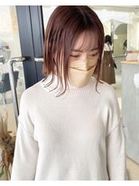 エンリッチヘア(enrich hair)&nbsp;きりっぱなしボブ　ベージュ