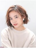 MARIO ゆるパーマボブ