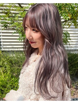 ニコフクオカヘアーメイク(NIKO Fukuoka Hair Make) ラベンダーグレージュ