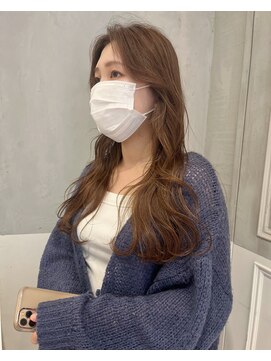 ガリカ 横浜(Gallica) 大人色っぽい サイドバングロングウェーブ