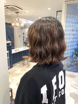 ラグ バイ シゲルカットクラブ 神田久志本店(lag)&nbsp;コテ巻きき波巻きパーマ♪