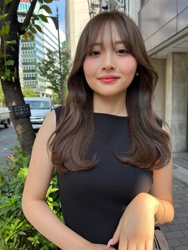 ロンド ストラーダ 心斎橋(Lond strada) マチルダボブ×ピンクベージュ×美髪［髪質改善/縮毛矯正］