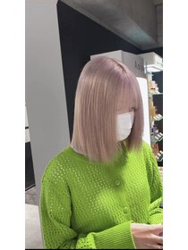 エス 天満店(esu) KR54ピンクブロンド/ピンクベージュ/ブロンドカラー/wカラー
