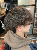 ツーブロ刈り上げ×ツイスパ