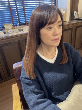 ルクス(Lux) 【hairLux石原霞】明るい白髪染めでオシャレを楽しみたいお客様