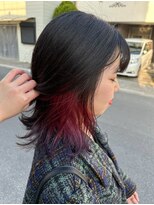 ル サロン リーカ 高見ノ里駅前本店(Le’Salon RYiCA) インナーカラー カット