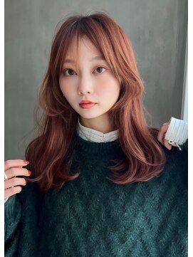 ナイロン 新潟店(NYLON.) 〈NYLON.〉コリアンウェーブ×ピンクベージュ