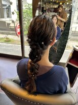 グリッツ (GLITZ) 編み下ろし ロング