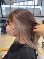 ヘアーサロン フーガ せんげん台店(HAIR SALON fuuga)&nbsp;【インナーカラー】グレージュカラー