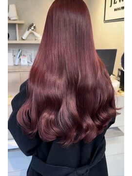 ジュイル シブヤ(JEWIL SHIBUYA) ブリーチなしピンクカラー