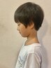【お子様と一緒に☆小学生以下限定】キッズカット￥3900