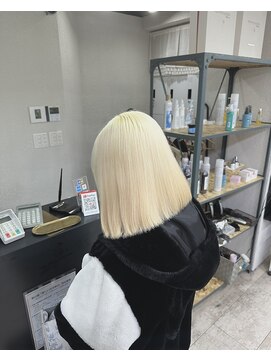 プライズ 成増店(prize) 抜きっぱなしブロンドダブルカラー成増