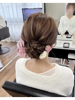 オウン(AUN)&nbsp;卒業式前撮りヘアセット