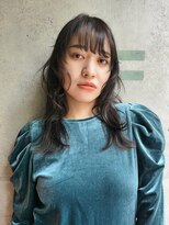 キャロルガーデンズ ボコカ 表参道(Carroll Gardens bococa)&nbsp;オリーブグレージュ×セミロング