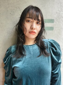 キャロルガーデンズ ボコカ 表参道(Carroll Gardens bococa) オリーブグレージュ×セミロング