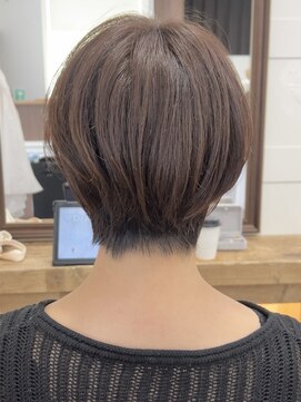 ビュー フクオカ(VIEW FUKUOKA) 大人似合わせ30代40代50代イメチェンショート×ネビージュカラー