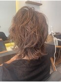 ウルフパーマショート