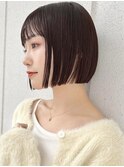 【MINX青山】ぷつっとボブスタイル