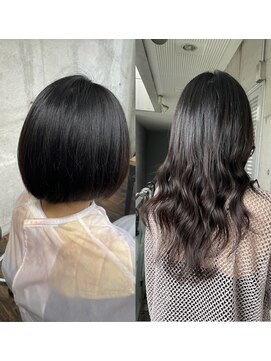 ガルボヘアー 桟橋店(garbo hair) プルシールエクステ高知美容院シールエクステつや髪
