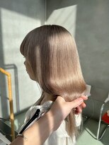 オーダー(OORDER)&nbsp;[KAGIWADA] 通うほどツヤツヤになるハイトーンカラー