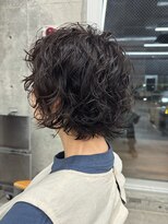 セン 表参道(sen) レイヤーボブ/ウェーブミディアム[表参道/原宿］