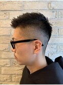 サーフカール/スパイキーショート/ブルーブラック[恵比寿]