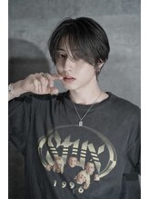 【ミディアムレングス×シースルーセット】［メンズ/メンズパーマ/スパイラルパーマ/メンズカット/渋谷］