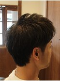 ツーブロック×ナチュラル　大人大人ツーブロックショート！