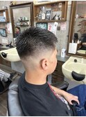 MEN’S HAIR/ブルーブラック/フェザーパーマ/ 印西　印西市
