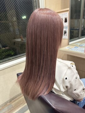 ブリーチ必須＊ピンクベージュ