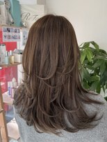ピークスヘア(peaks hair) バタフライレイヤー レイヤーカット ハイレイヤー 堀江