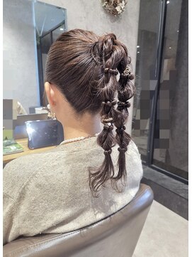 【海浜幕張 Ripple】ハイポニーツイン×玉ねぎ＆アクセ