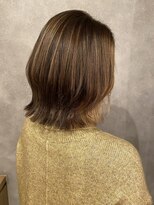 ザザ ZA/ZA 神楽坂&nbsp;イヤリングカラーくびれボブ