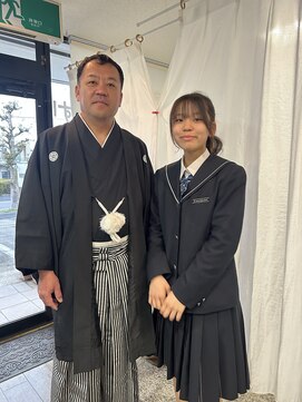 美容室 舞 着付け