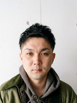 ウエストサイドカットクラブ(West Side Cut Club) 20代30代40代【2ブロックショートパーマ】大人男子