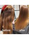ウルヘアー 緑地公園(ulu hair)の写真/【緑地公園駅前】滑らかで艶やかな極上の指触りを実現*自然なストレートで毛先まで収まり良く扱いやすい◎