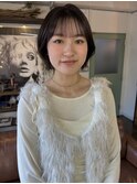 レイヤーボブ/ボブ/ショートボブ/くびれヘア