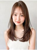 ワンホンレイヤーモテ髪前髪結べるボブ薄めバング#404g0423