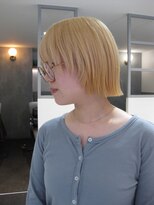 アース 高円寺店(HAIR & MAKE EARTH)&nbsp;顔まわりレイヤーミニボブ