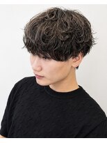 エイド 渋谷(aid) マッシュ×シャドウパーマ