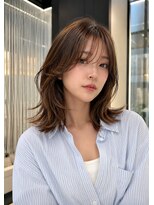 シティ(CITY) かきあげミディアムレイヤー 海外ヘア 20代30代40代におすすめ