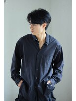 ラッドバイプティパ 水戸元吉田店(rad...by petit-pas)&nbsp;＊韓国風センターパート×ダウンパーマ/水戸/メンズパーマ＊