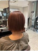 切りっぱなしボブ