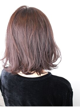 ジャコ ヘアー(jako HAIR) 【jako】バイオレット切りっぱなしボブ＃１