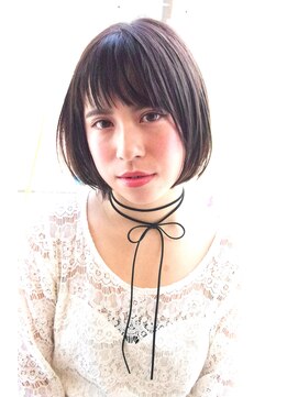 キサ ファータ 恵比寿(kisa fata) [オージュアサロン/恵比寿]ナチュラルストレートなツヤボブ