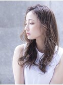 ACE LA グレージュ×ゆるふわロング