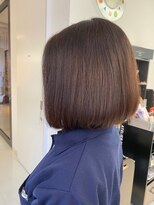 オーヴ ヘア 沖浜店 Aube HAIR&nbsp;冬にぴったり！　毛先重めのボブスタイル