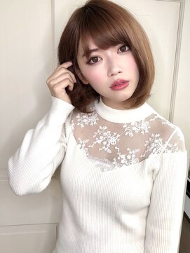 セシルヘアー(CECIL hair) CECIL下北沢/代々木上原 韓国人風カラー×ワンカールボブヘア