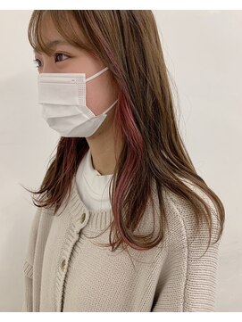 キー(kii) インナーカラー イヤリングカラー 20代 福岡 天神 薬院