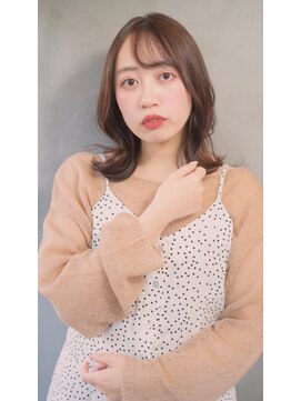 ヘアサロン アンフェール(Hair Salon Amfaire) 【rena】大人かわいい!くびれミディ